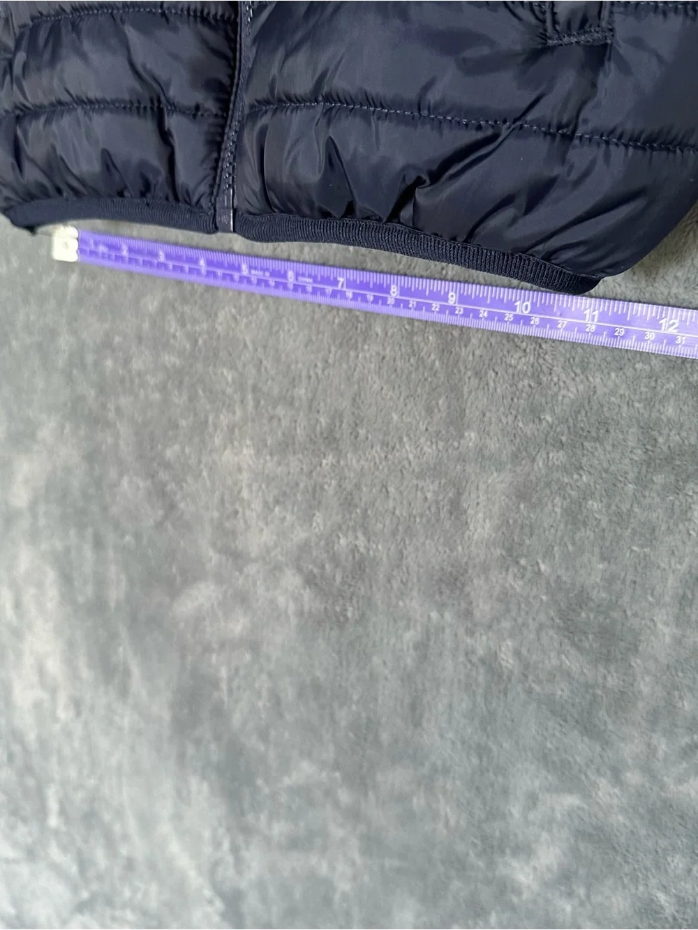 Nike Just Do It Puffer Coat Jacket Navy Blue 2T Toddler Boy Girl Kids Winter